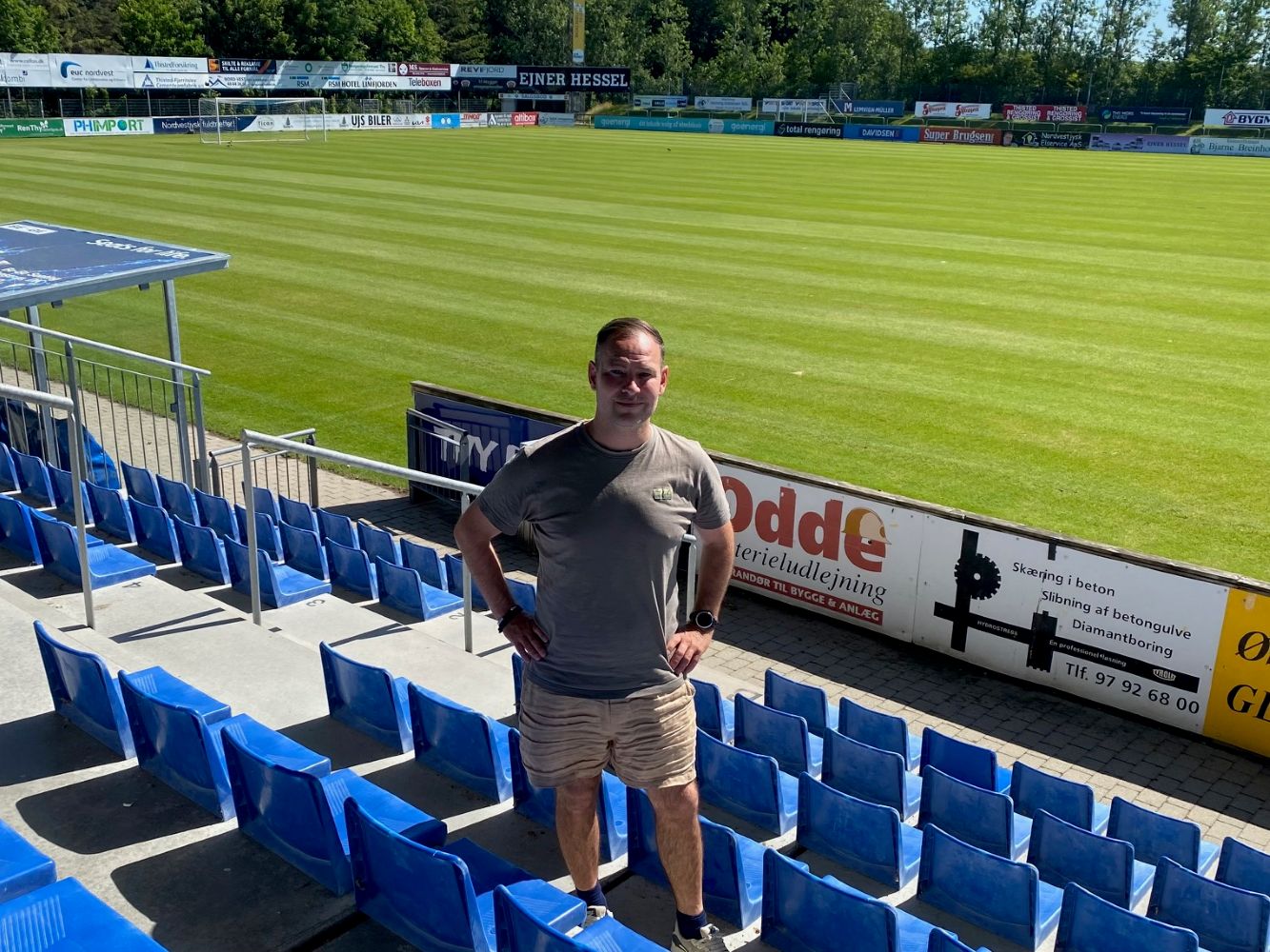 Thisted-træner efter succes-start: Der lugter af fodbold i hele byen